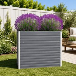 Elevate Your Gardening with this Stylish Raised Bed 100x40x77cm