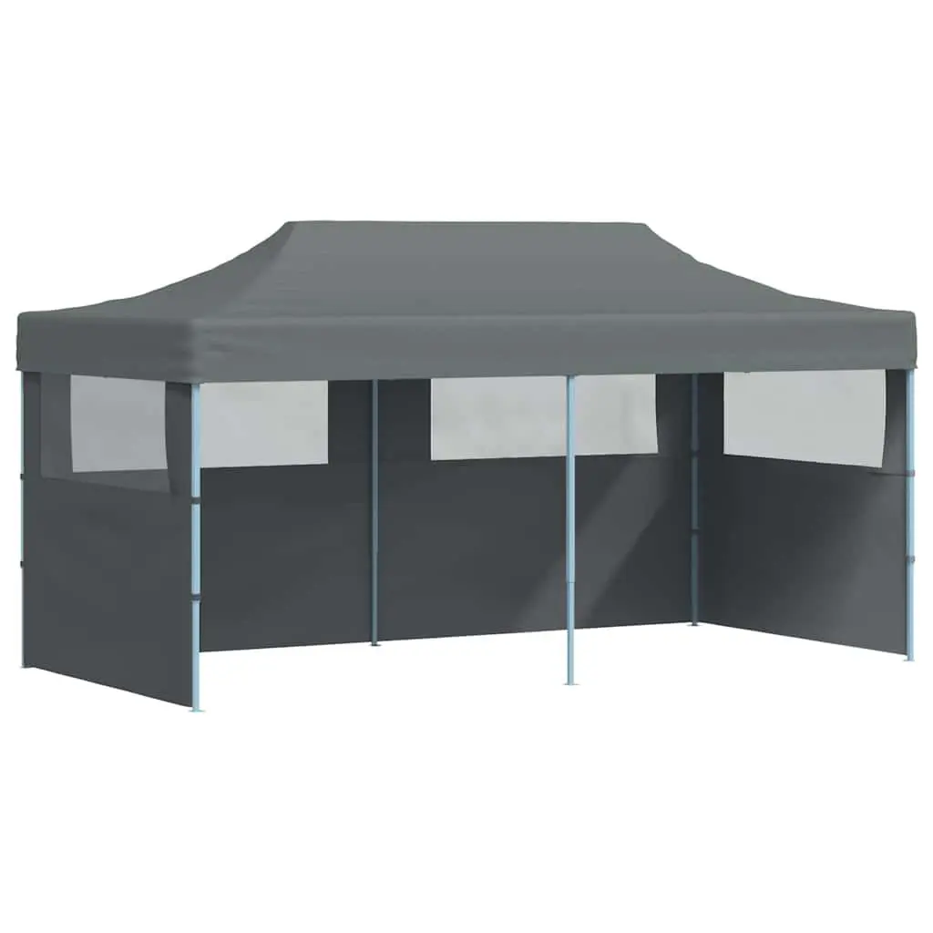 Folding Pop-Up Party Tent 3x6m Outdoor Canopy with Removable Sidewalls