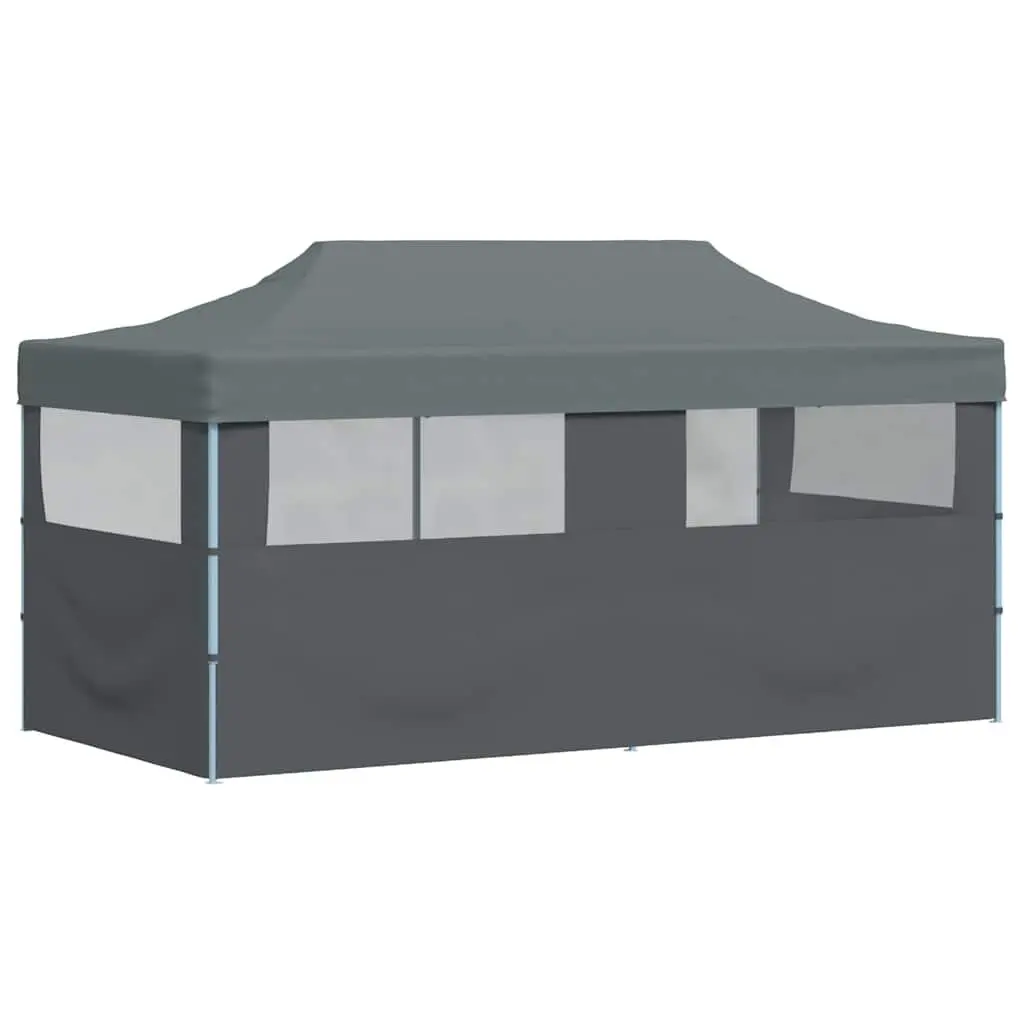 Folding Pop-Up Party Tent 3x6m Outdoor Canopy with Removable Sidewalls