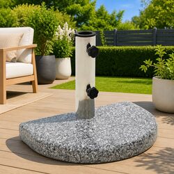Grey 10kg Parasol Base - Elevate Your Outdoor Space