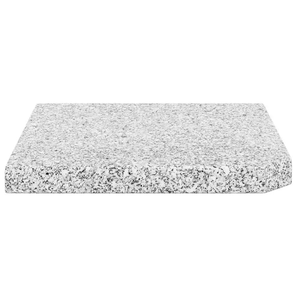 Umbrella Weight Plate Square 25 kg Durable Stabilizer for Outdoor Parasol Base