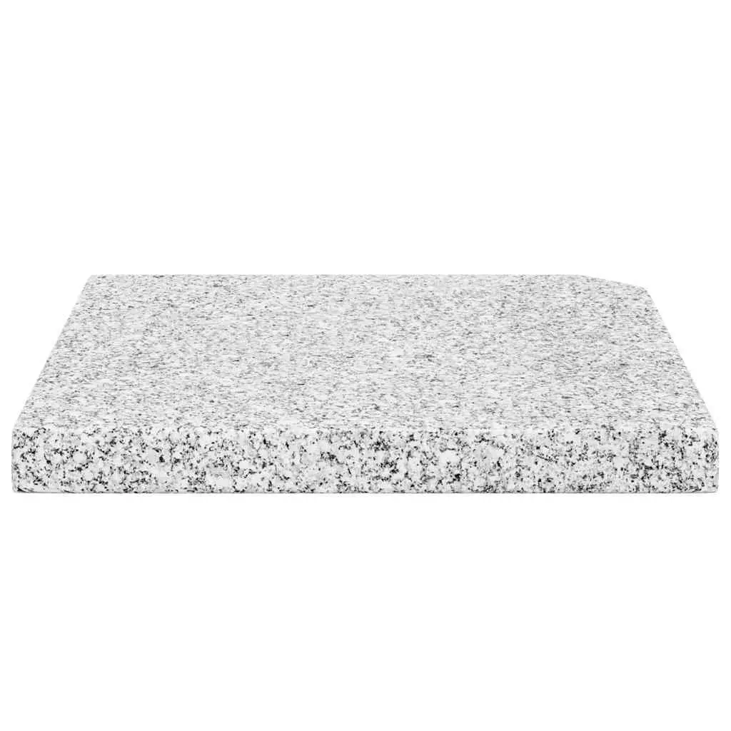 Umbrella Weight Plate Square 25 kg Durable Stabilizer for Outdoor Parasol Base