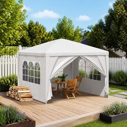 Elevate Your Gatherings with a 3x3 m White Tent