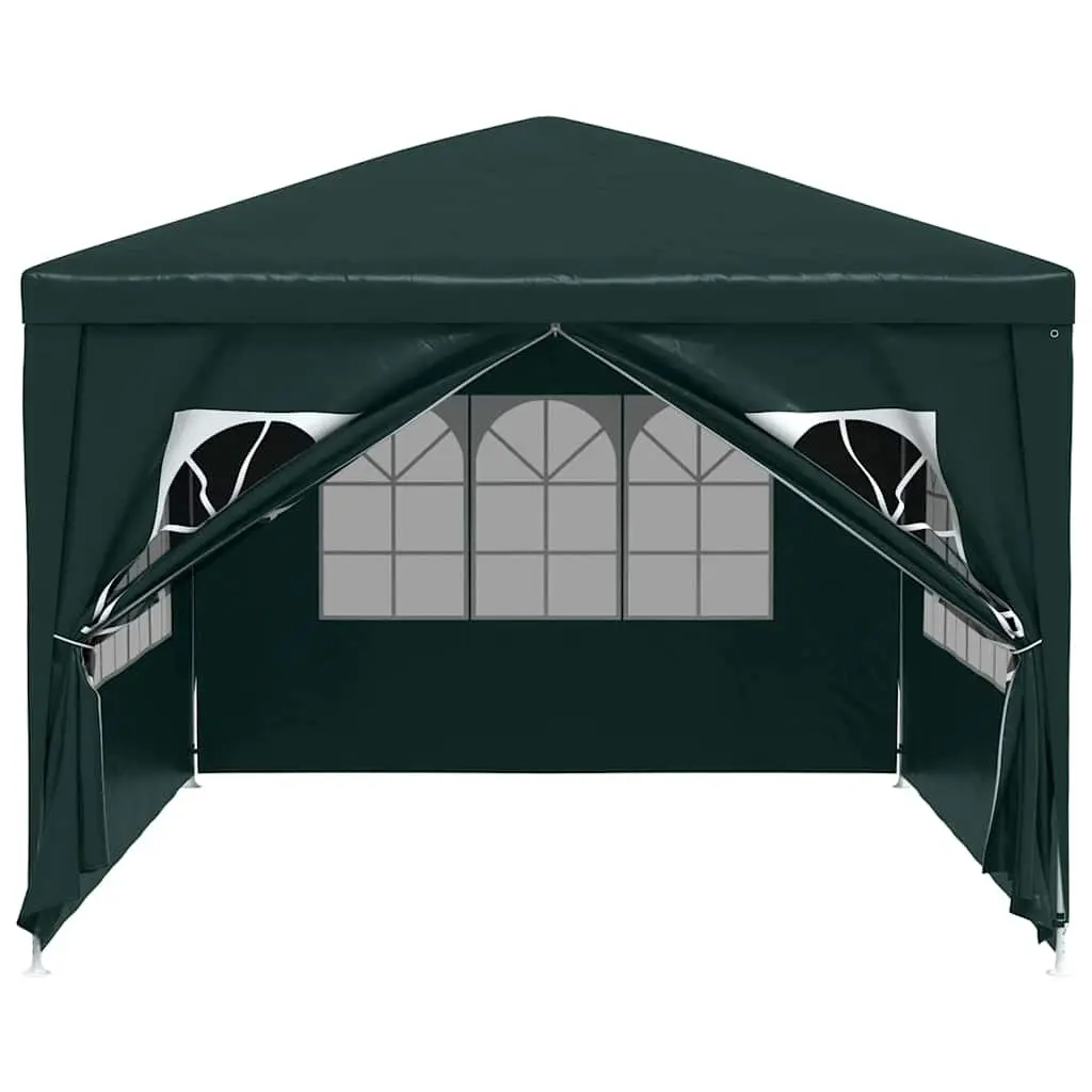 Party Tent 3x4 m Outdoor Canopy Garden Gazebo Marquee Green Removable Sidewalls
