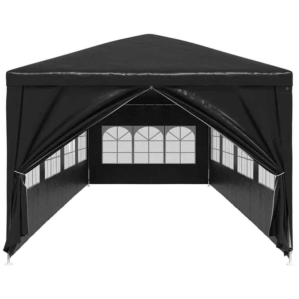 Party Tent 3x12 m Outdoor Canopy Gazebo with Side Panels and Doors