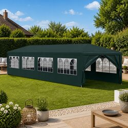 Enhance Your Outdoor Space with This 3x12m Green Tent
