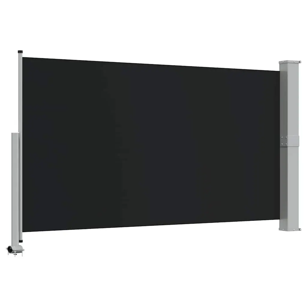 Retractable Side Awning 140 x 300 cm Outdoor Privacy Screen UV Tear Resistant Polyester