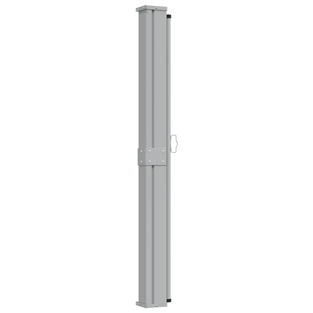 Retractable Side Awning 160 x 300 cm Grey Outdoor Privacy Screen Shade
