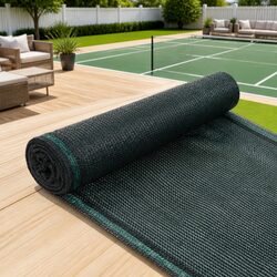 Tennis Court Screen HDPE Privacy Barrier Windbreak Weather Protection 1.6 x 25m
