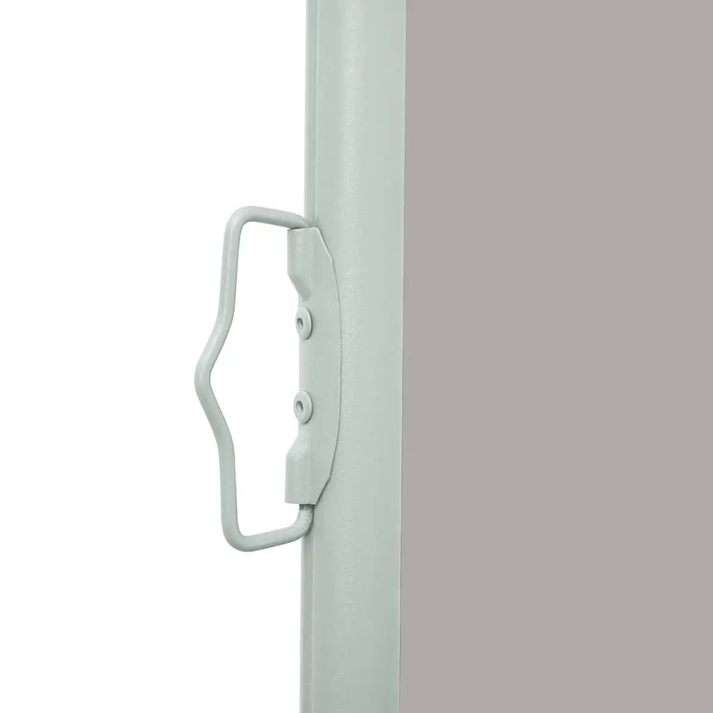 Retractable Side Awning 140 x 300 cm UV-proof Tear-resistant Water-resistant Grey