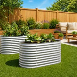 Stylish Outdoor Planter Box 160x80x81 cm for Your Garden