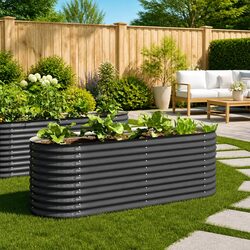 Enhance Your Outdoor Space with a 240x80x81 cm Raised Bed