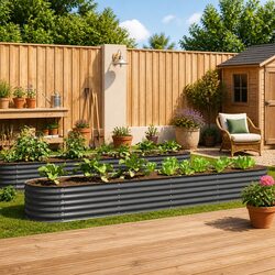 Galvanised Steel Planter