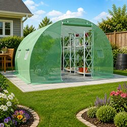 Enhance Your Garden with a Spacious 9m² Greenhouse