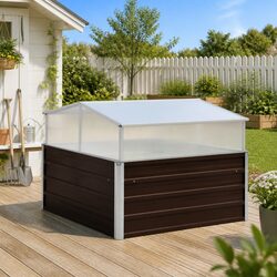 Enhance Your Outdoor Space with This 100x100x85 cm Greenhouse
