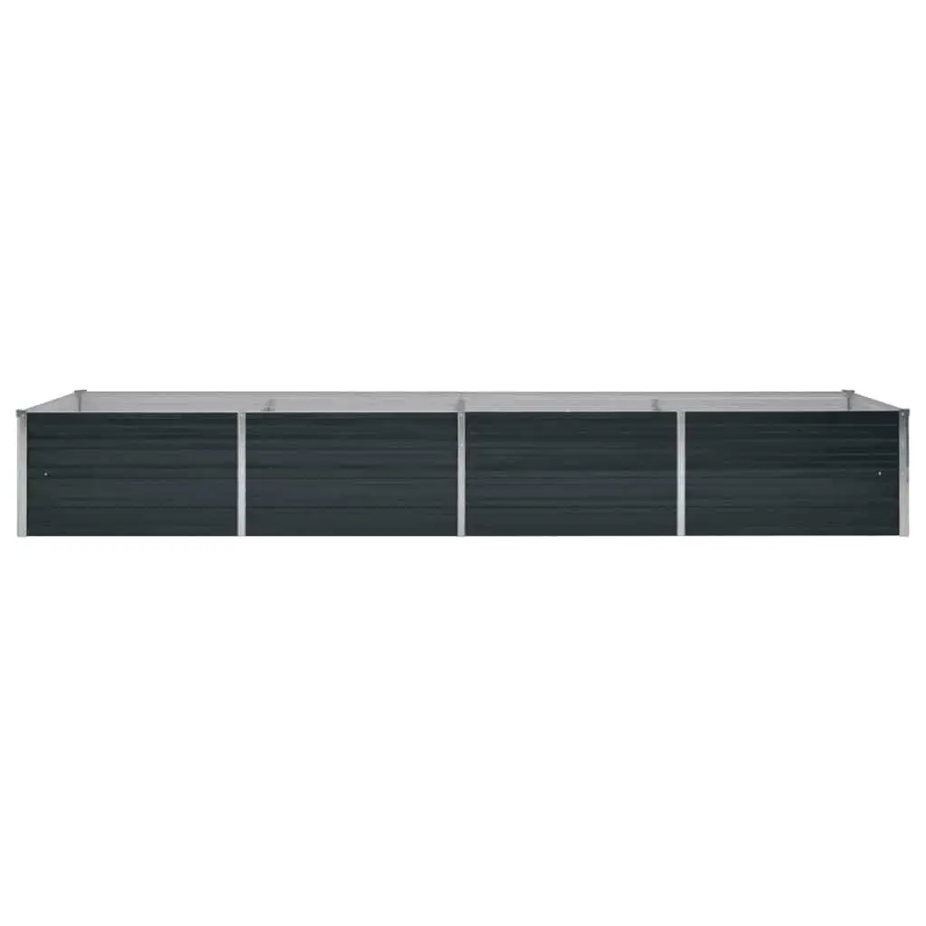 Raised Garden Bed 320x80x45cm Galvanised Steel Outdoor Planter Box