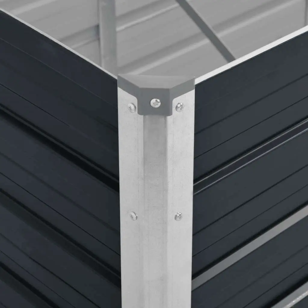Raised Garden Bed 320x80x45cm Galvanised Steel Outdoor Planter Box