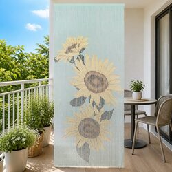 Multicolour Bamboo Fly Screen for Your Patio 90x200 cm