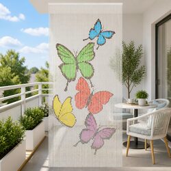 Enhance Your Space with Bamboo Insect Door Curtain 90x200 cm