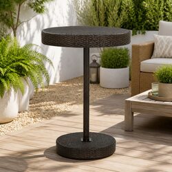 Enhance Your Outdoor Space with a Brown Garden Table