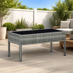 Enhance Your Outdoor Space with a Stylish Grey Garden Table