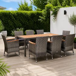 Transform Your Outdoor Space with a 9 Piece Dining Set