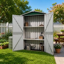 Enhance Your Outdoor Space with a Green Garden Shed