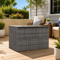 Elevate Your Space with a Grey Outdoor Storage Box