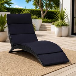 Elevate Your Outdoor Space with This Comfortable Sunbed