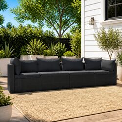 Transform Your Outdoor Space with This Sectional Sofa Set