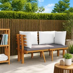 Stylish Brown Corner Sofa for Outdoor Relaxation
