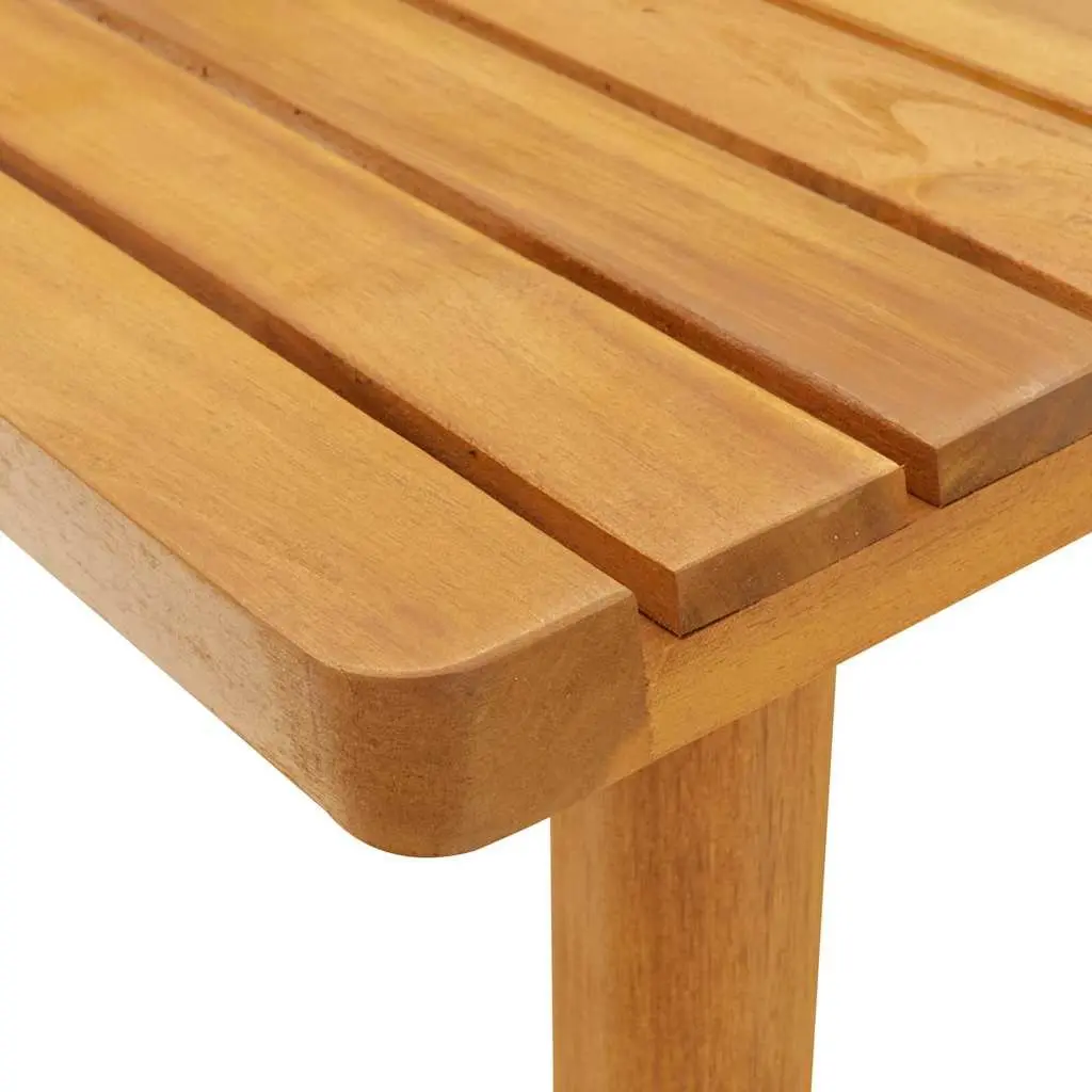 Outdoor Coffee Table 90x55x35cm Slatted Tabletop Solid Acacia Wood Garden Patio Furniture Brown
