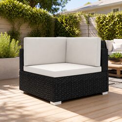 Enhance Your Outdoor Space with This Corner Chair