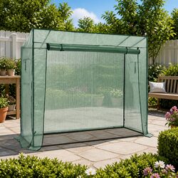Elevate Your Gardening Space with This Walk-in Greenhouse