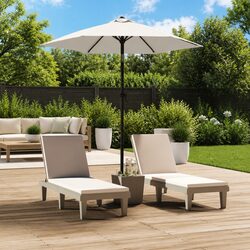 Enhance Your Outdoor Experience with a White Parasol