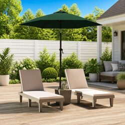 Enhance Your Outdoor Space with a Green 200x224cm Parasol