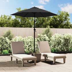 Stylish Anthracite Garden Parasol 200x224cm for Outdoor Comfort