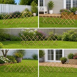 Enhance Your Outdoor Space with Wooden Trellis Fence Panels