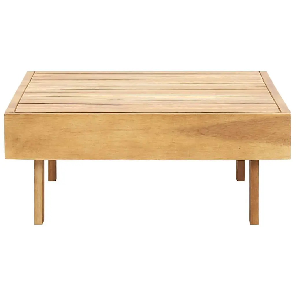 Solid Wood Coffee Table 100x60x25 cm Outdoor Indoor Living Room Furniture