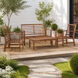 Elevate Your Outdoors with a 4 Piece Garden Lounge Set