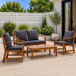 Grey Garden Lounge Set for a Relaxed Outdoor Lifestyle