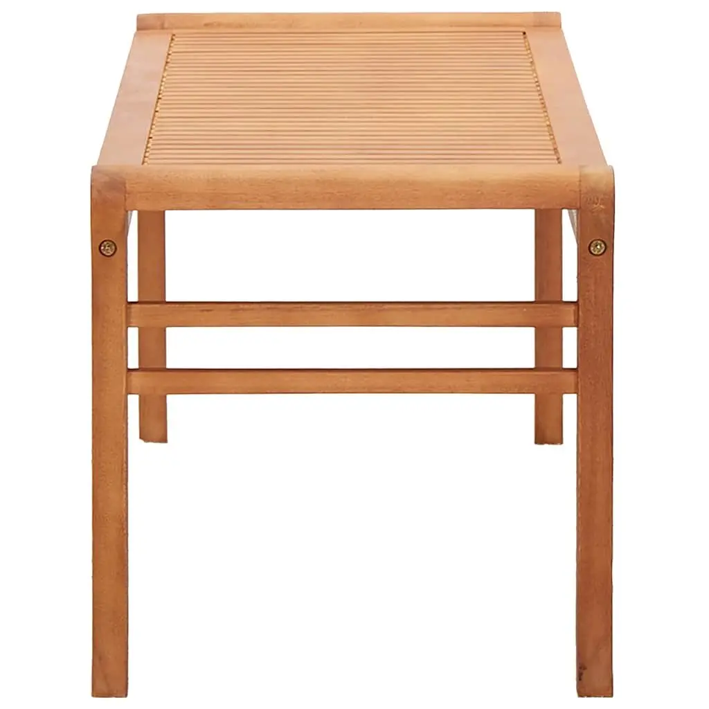 Outdoor Bench 120cm Wooden Patio Furniture Weather Resistant