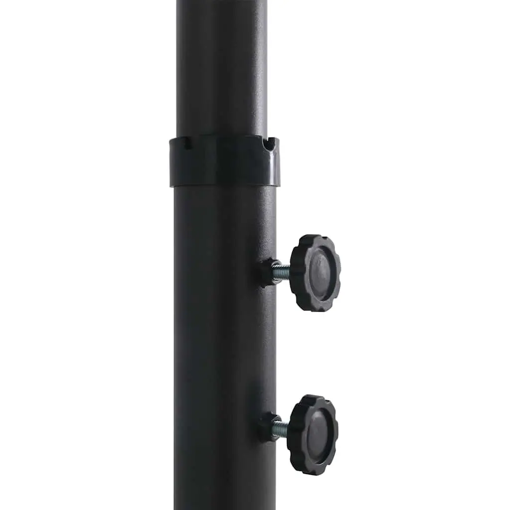 Garden Parasol 460x270 cm Double-Top Shade Crank Open Blue