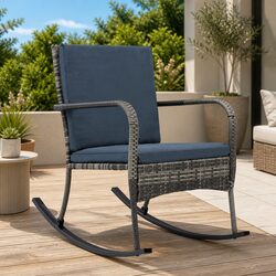 Enhance Your Patio with an Anthracite Rocking Chair