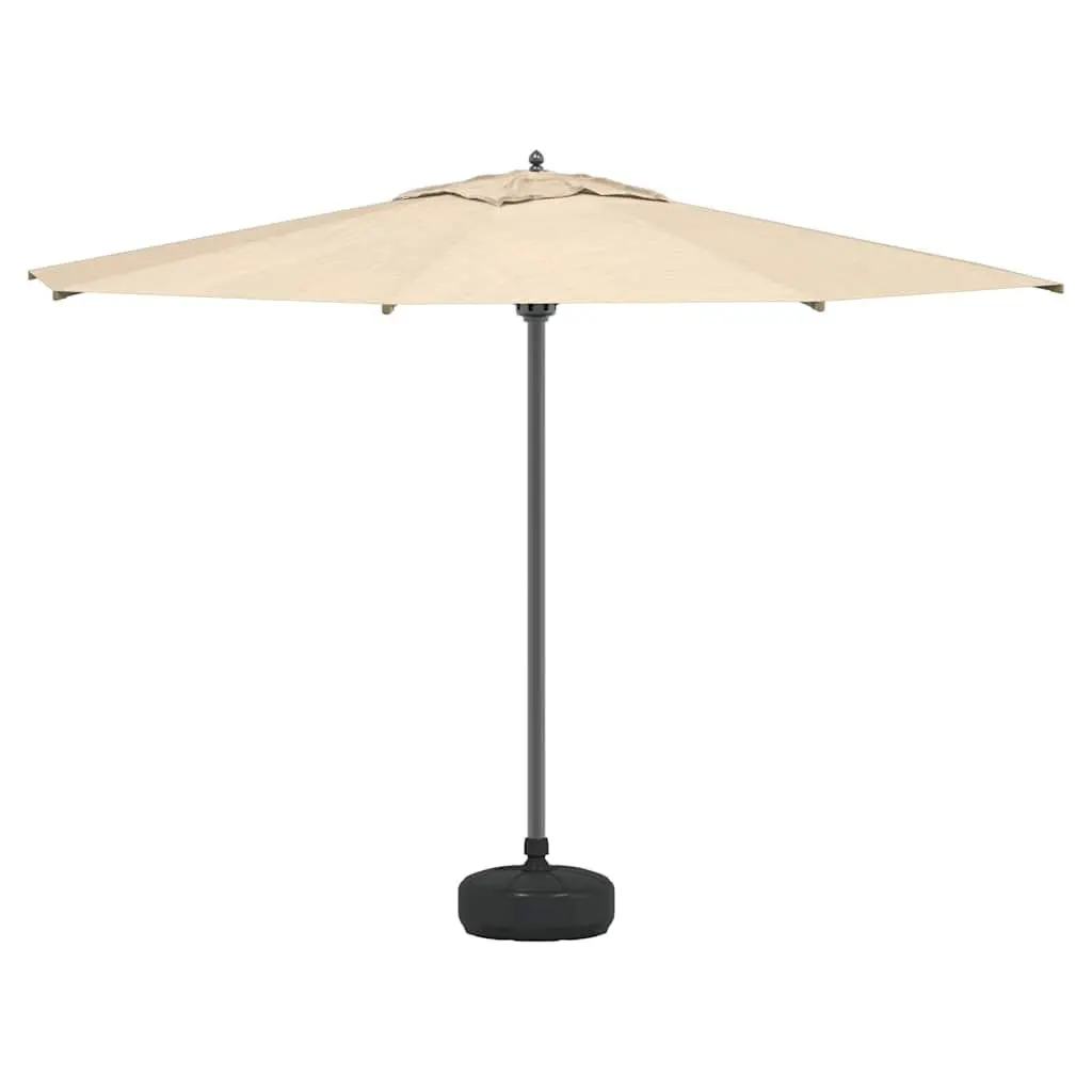 Umbrella Base Sand Water Fillable 15L Outdoor Parasol Stand Black Portable