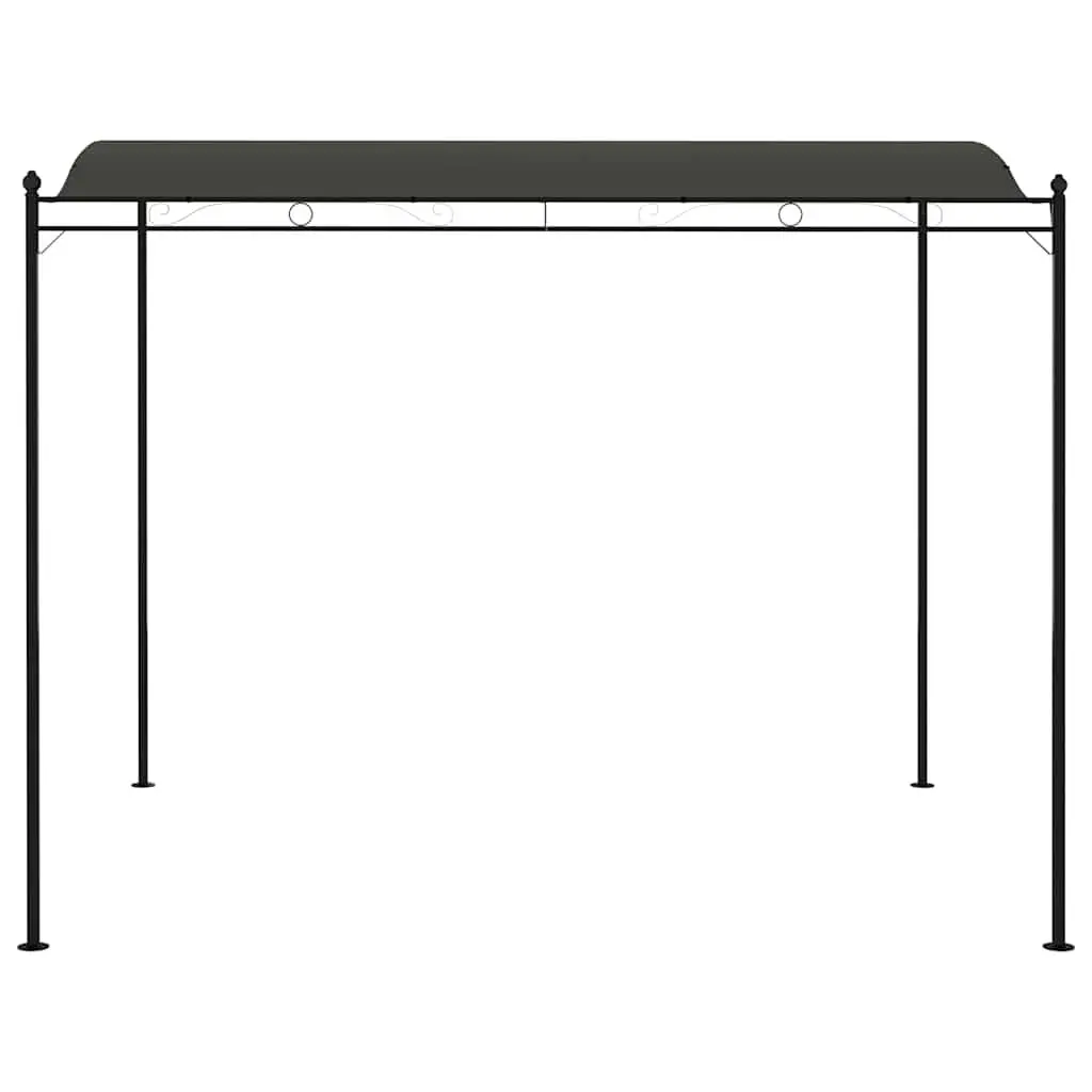 Sunshade Awning 3 x 2.4 m Outdoor Canopy Steel Frame Sun Protection Garden Shelter