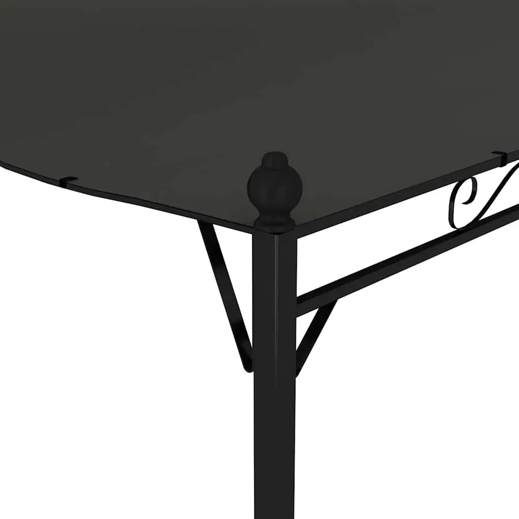 Sunshade Awning 3 x 2.4 m Outdoor Canopy Steel Frame Sun Protection Garden Shelter