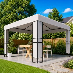 Elevate Your Outdoor Space with a 3x3 m White Gazebo