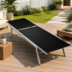 Elevate Your Outdoor Space with a Black Sun Lounger