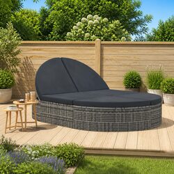 Enhance Your Outdoor Space with a 2-Person Sun Lounger